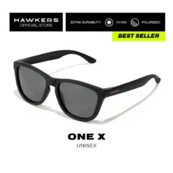 HAWKERS Zonnebrillen Voor Mannen En Vrouwen POLARIZED ONE Black Dark -Puur Mode zonnebrillen voor mannen en vrouwen polarized one black dark 6