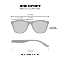 HAWKERS Zonnebrillen Voor Mannen En Vrouwen POLARIZED ONE SPORT Orange -Puur Mode zonnebrillen voor mannen en vrouwen polarized one sport orange 5