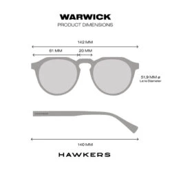 HAWKERS Zonnebrillen Voor Mannen En Vrouwen Carbon WARWICK Black Rose Gold 12 HAWKERS Zonnebrillen Voor Mannen En Vrouwen Carbon WARWICK Black Rose Gold -Puur Mode zonnebrillen voor mannen en vrouwen warwick carbon black chrome 5